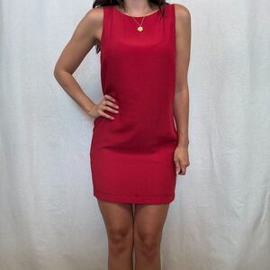 Urban Outfitters Kimchi Blue Red Sleeveless Mini Dress
